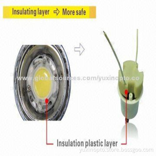 5W/COB GU10/LED spotlight, 3-year warranty